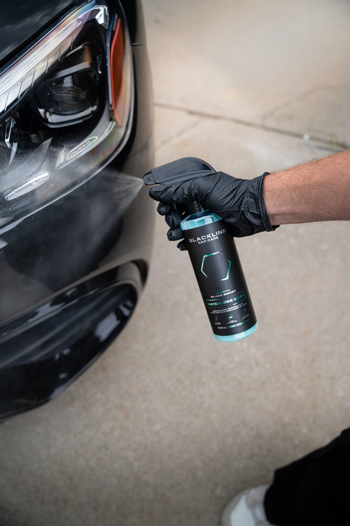 BLACKLINE® WATERLESS WASH